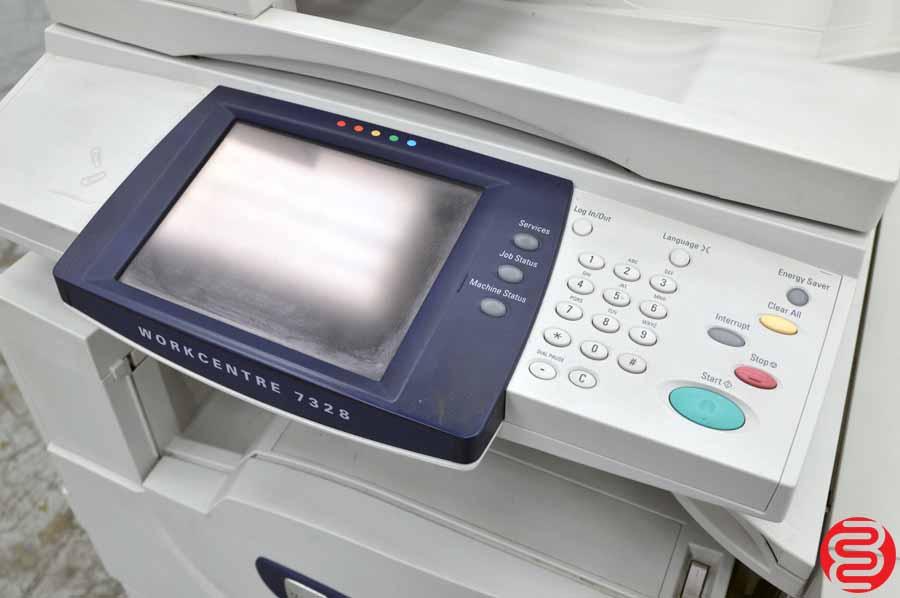 Lot #97: Xerox Workcentre 7328 Color Digital Press with Finishing Unit ...